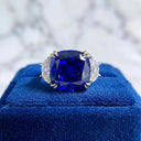 Elegant Royal Blue CZ Cocktail