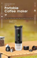 USB Portable Electric Espresso Machine 3-In-1 Coffee Maker