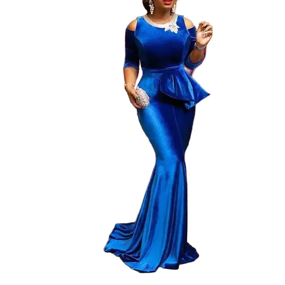 Flattering Mermaid Gown for Evening Wear — product view 1