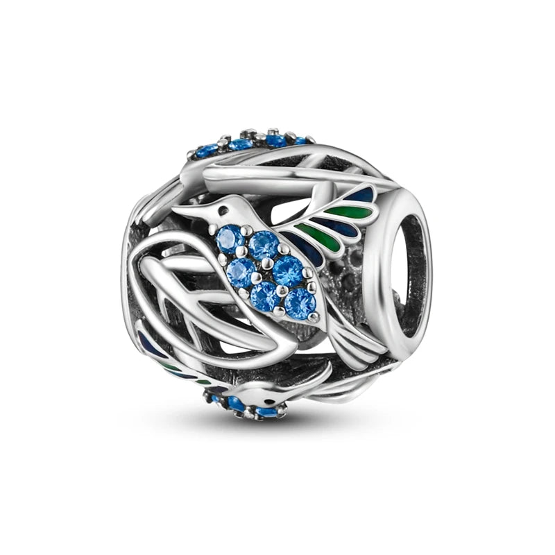 Sterling Silver Charm Bead Firefly