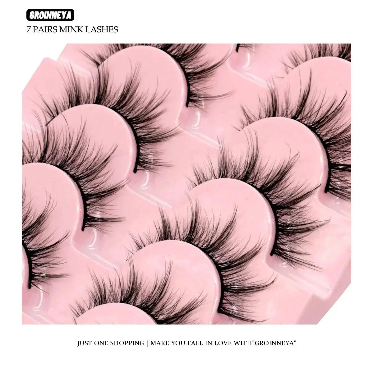Luxury Vegan Voluminous Wispy Faux Eyelashes Makeup