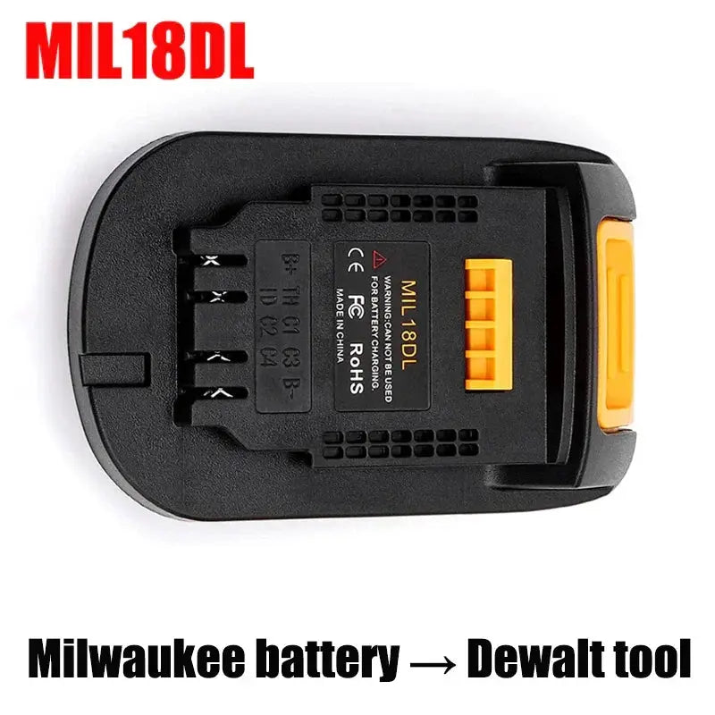 Battery Adapter Makita Bosch Milwaukee To DeWalt 20V Tools