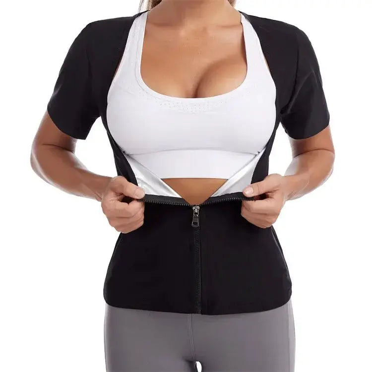 Womens Sauna Effect Shapewear Body Shaper Waist Trainer