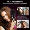 One Step Hair Dryer and Volumizer Round Brush Styler