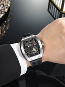 Luxury Automatic Tonneau Watch For Men