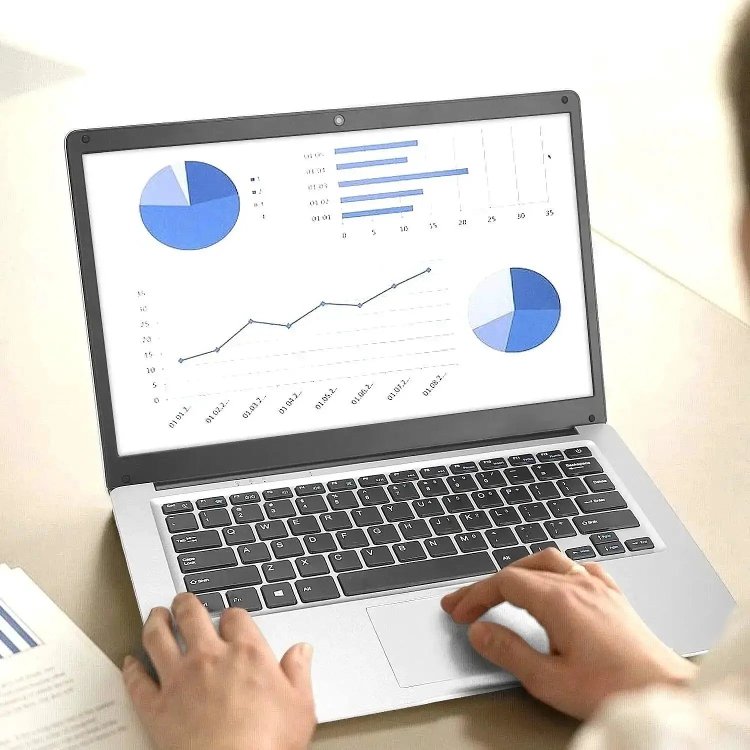 14 Inch Laptop With J3455 Intel Celeron And Optimal Storage