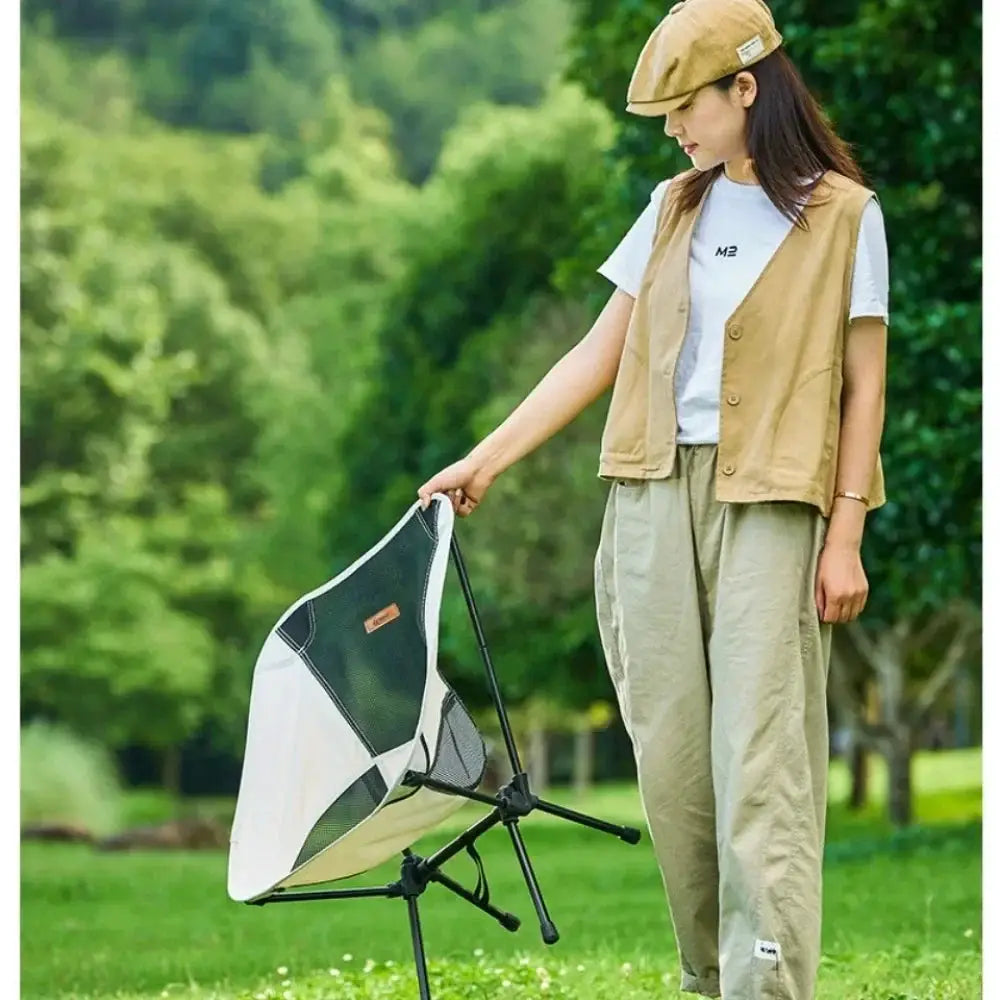 Portable Camping Moon Chair Ultralight Detachable Seat