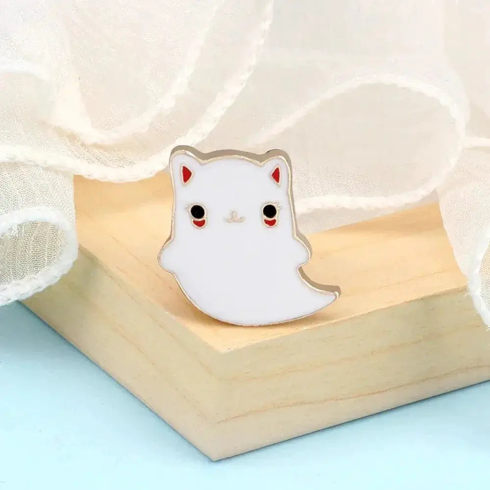 Ghost Pins for Halloween Outfits — product view