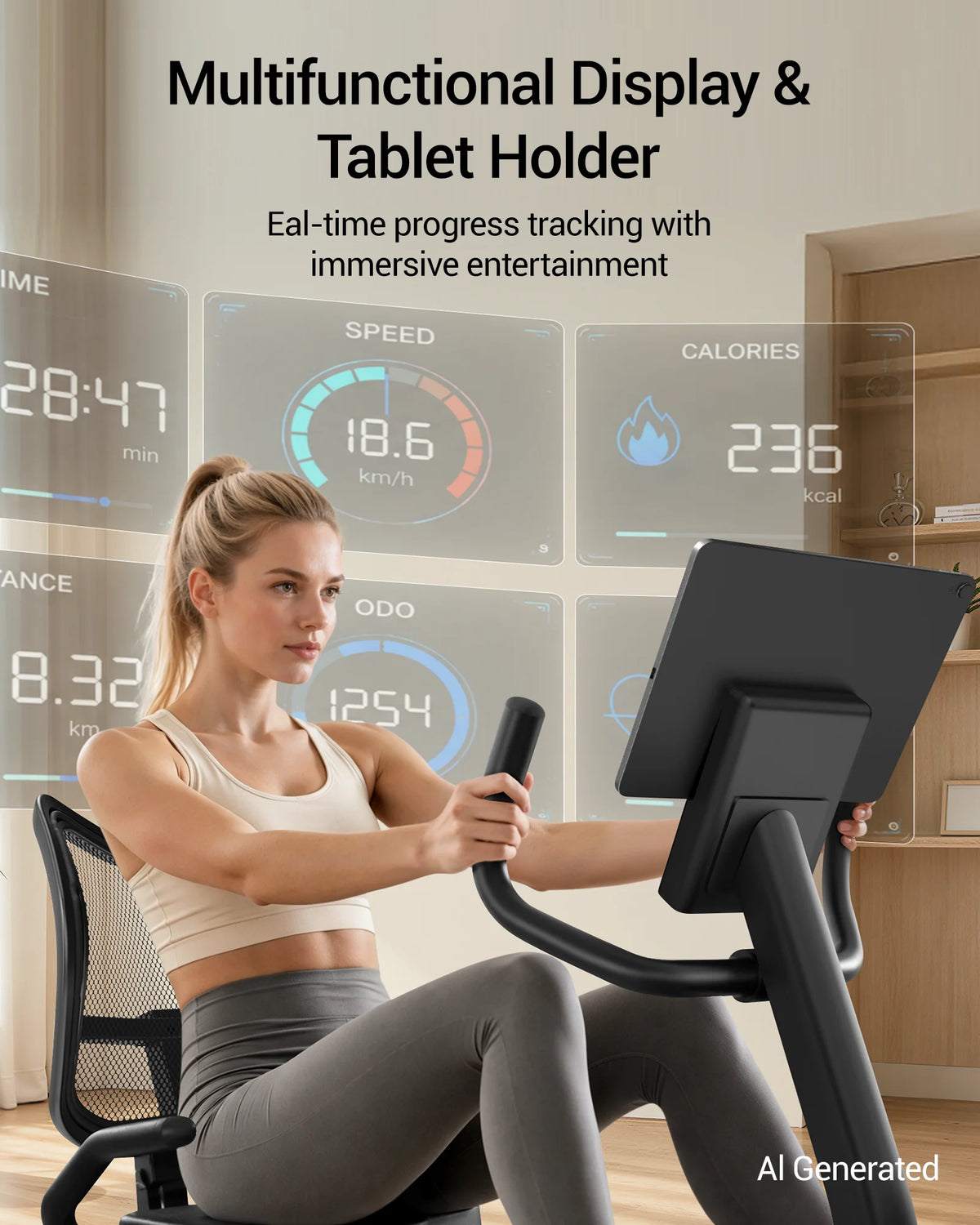 ROBORE CBR80 Recumbent Exercise Bike