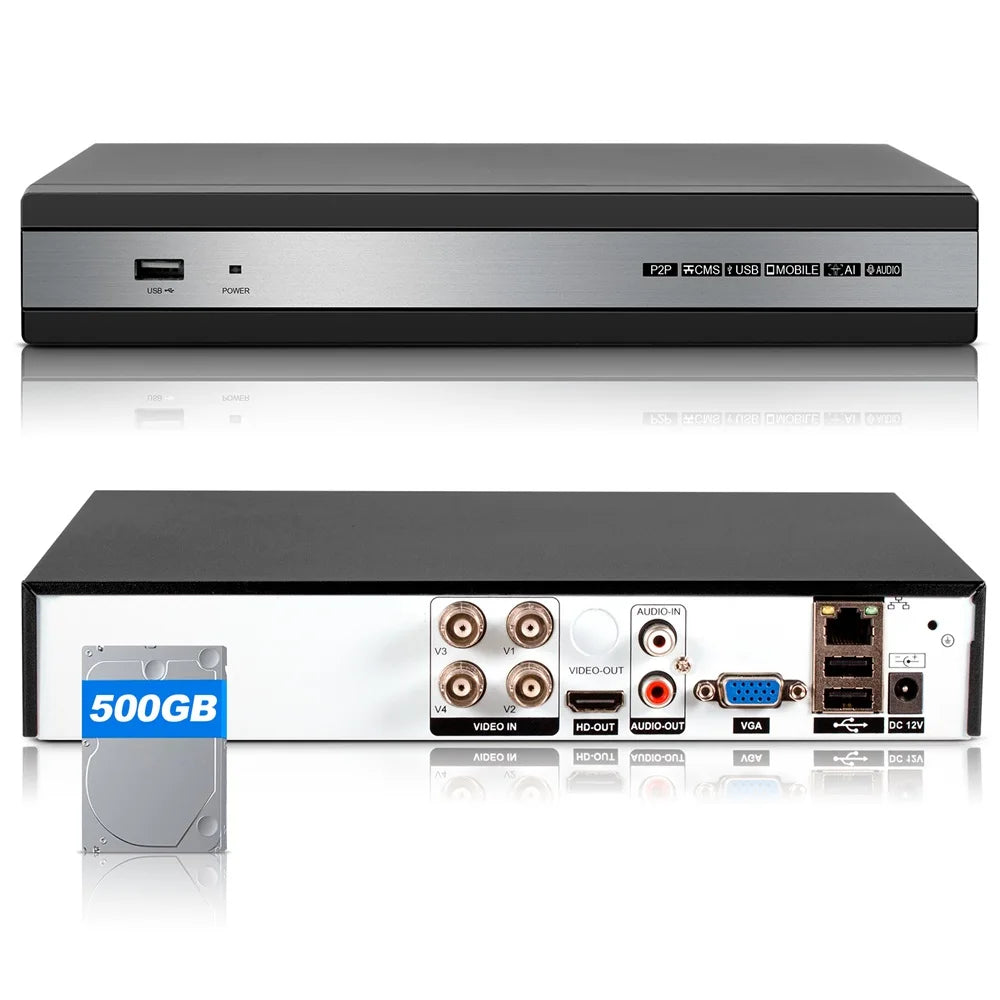 Home Security Channel DVR + Digital Recorder HDMI VGA Output — product view 3