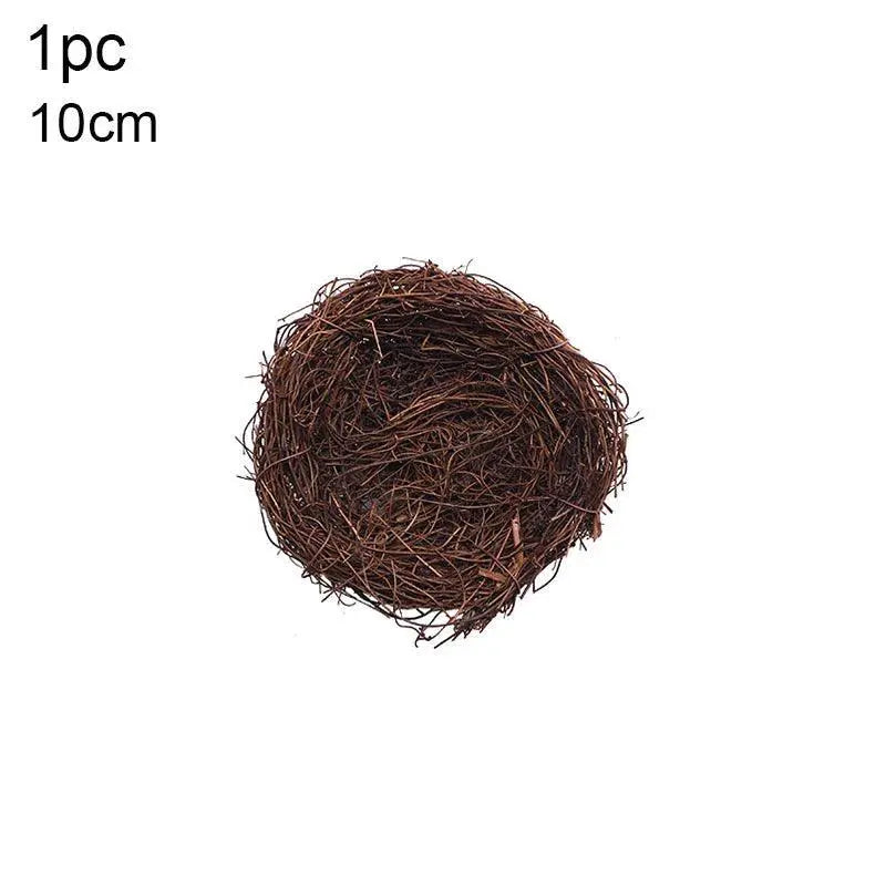 Industrial Rattan Nest Decor Adds Charm — product view