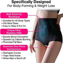 Ice Silk Lumbar Pad Ion Fiber Women Tummy Control Underwear