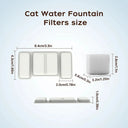 Replacement Filters Sponges Kit For Cat Fountain