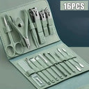 Stainless Nail Clippers Set - Compact Travel Case