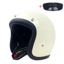 Vintage Open Face Motorcycle Helmet