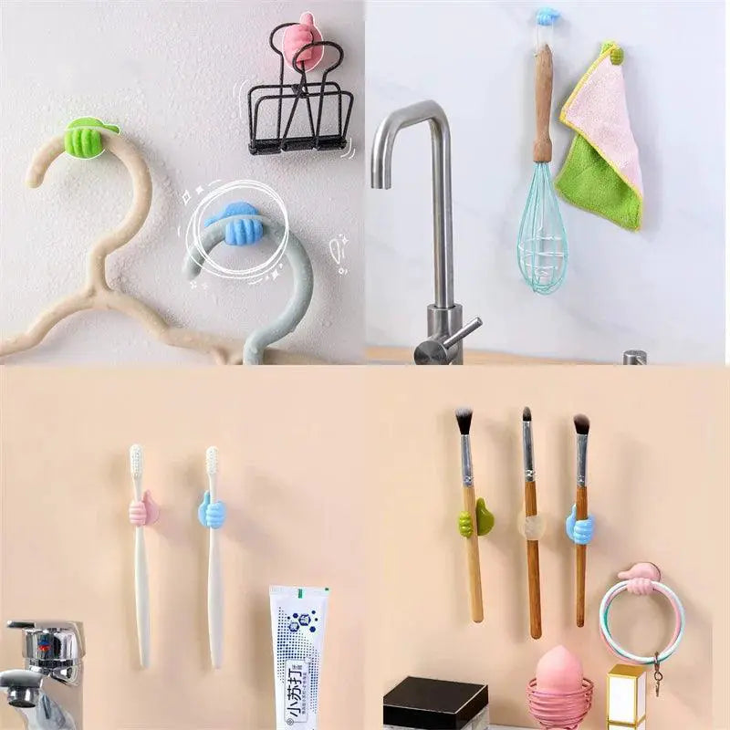 Silicone Wall Hook Cable Organizer For Home And Office
