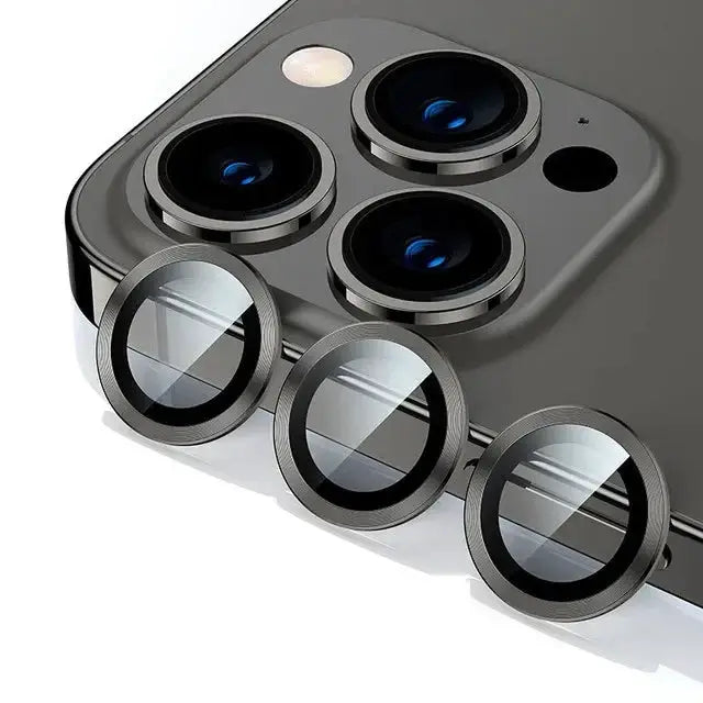 Lens Metal Ring Protector Glass For IPhone 14 Pro Max Case