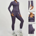 Breathable Women Yoga Set Tracksuit High Waist