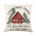 Cozy Linen Pillow Cover for Winter Decor