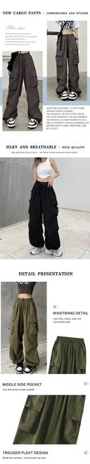 Pants for Women Hip Hop Wide Leg Comfort
