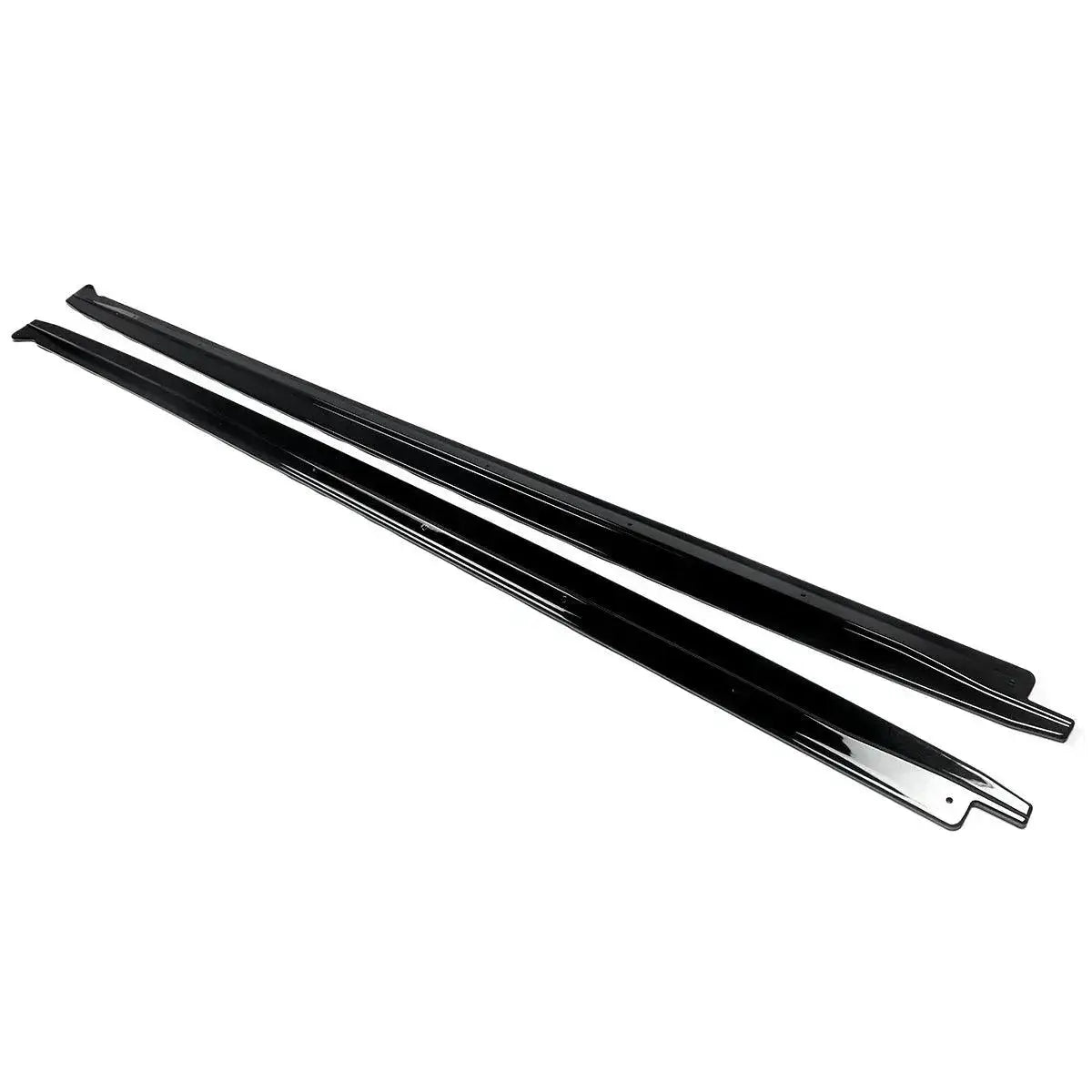 Gloss Black Carbon Fiber MP Style Side Skirt Extension BMW