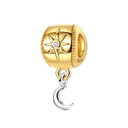 Gold Series Charm Bead Sterling