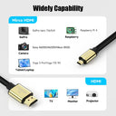 Micro HDMI - 8K Vivid Cinematic View