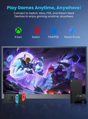 Compact 17.3 Portable Gaming Monitor 2K