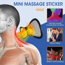Electric EMS Neck Massager Patch Stimulator Cervical Back