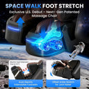 Space Walk & Ankle Stretch 4D Massage Chair Full Body 2026 Zero Gravity SL Track Stretch Massage Chair Recliner with Foot Roller