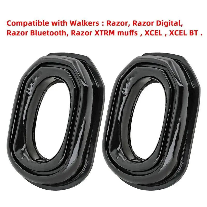 Tactical Silicone Earpads Walker Razor Xcel Comfort