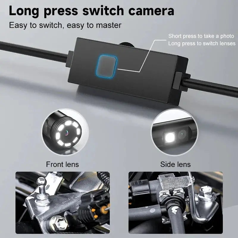 HD1080P Endoscope 3in1 USB Type - C Dual Camera for iPhone Android.add Hooks - stepyours.com