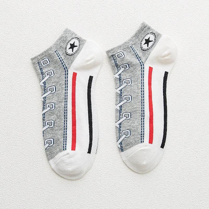 Colorful Harajuku Socks for Lovers — product view 9