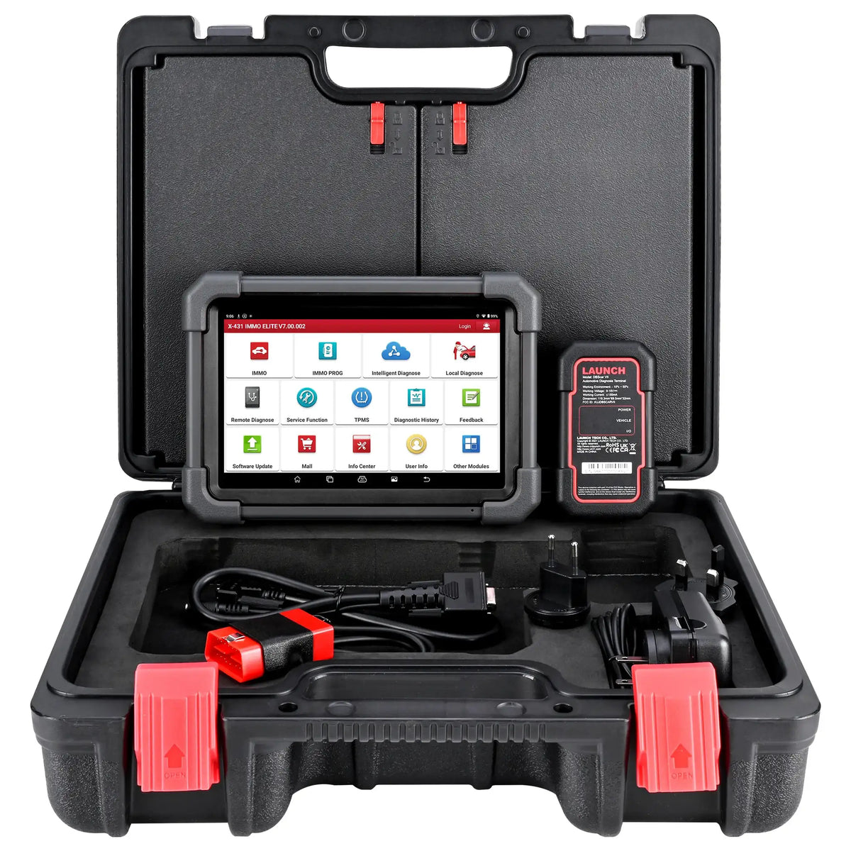 LAUNCH X431 IMMOElite Key Programming Tool Automotive Programmer Immobilizer Diagnostic Scanner Simulator Key 2 Years Update