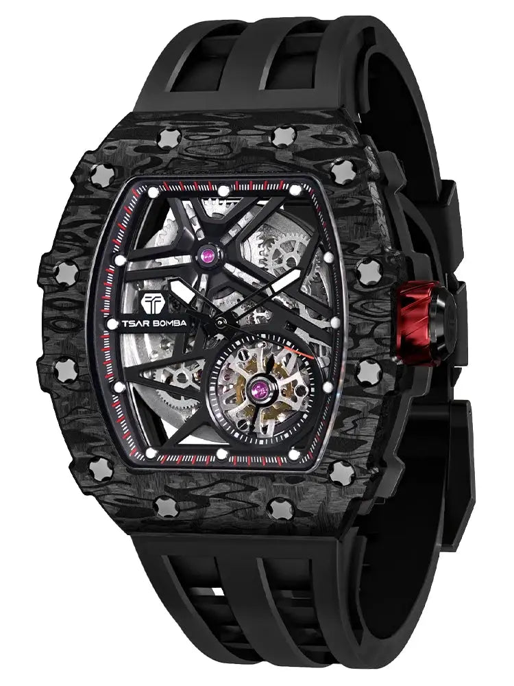 Automatic Skeleton Tonneau Watch — product image 13