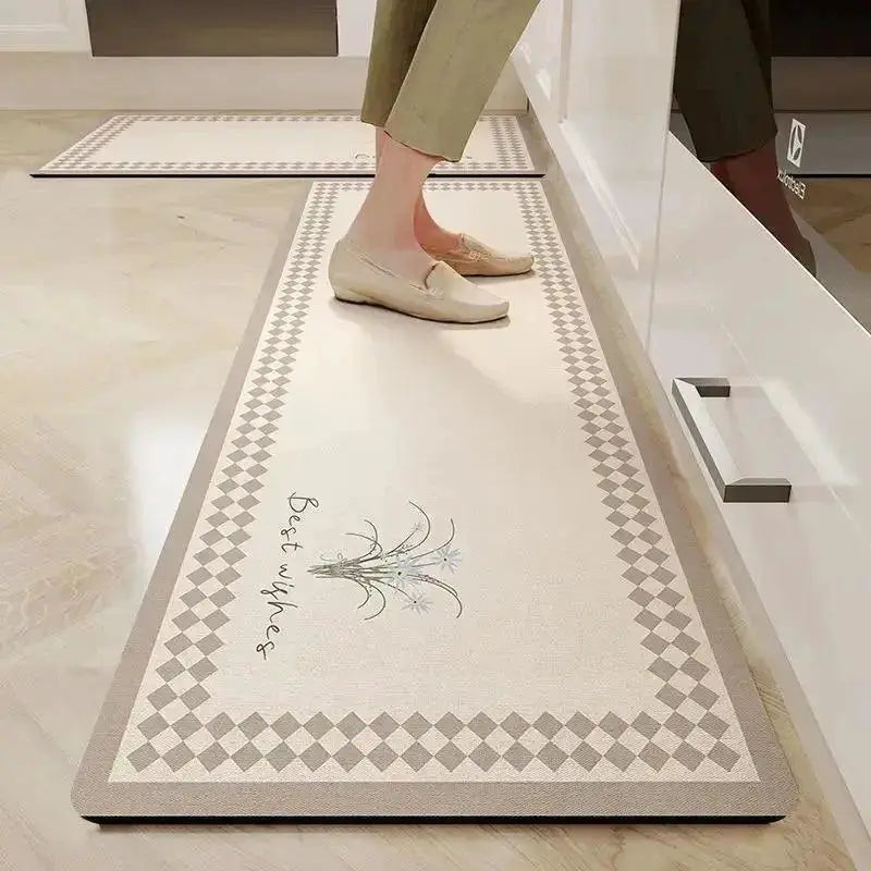 Kitchen Door Steps Diatomite Mats Non Slip Water Absorbing