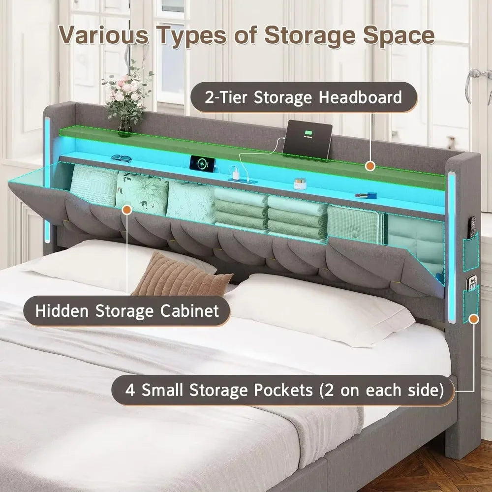 LED Bed Frame