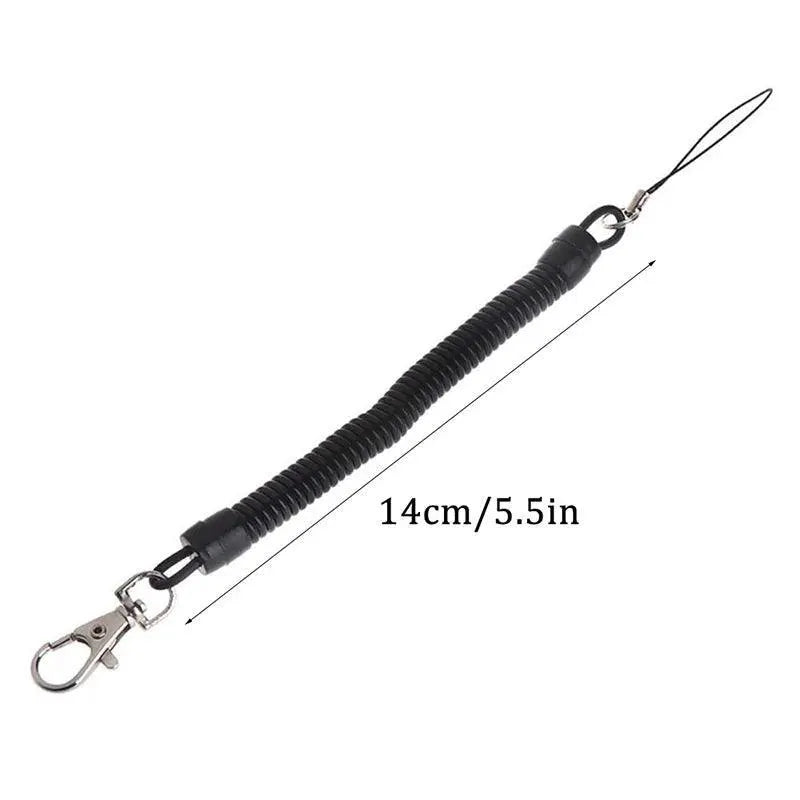 4 Pack Tactical Retractable Elastic Rope Anti Lost Lanyards