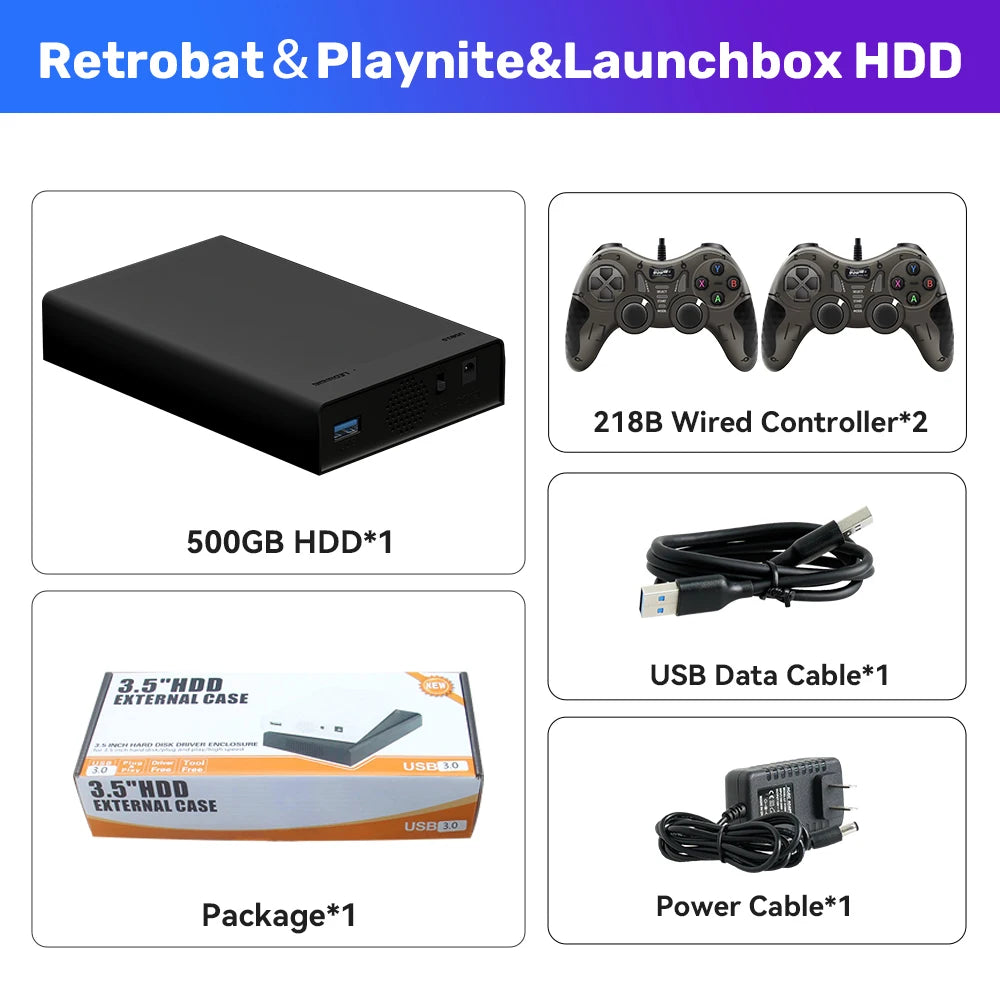 Portable Gaming External Hard Drive