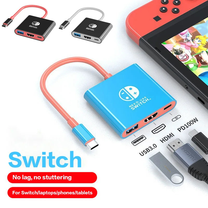 Switch Compatible HDMI Docking Station