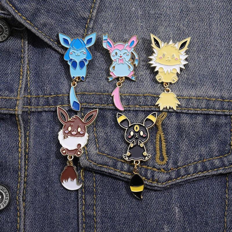 Video Games Cartoon Anime Enamel Pins For Backpack Brooch