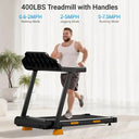 Foldable Fifteen Percent Incline Treadmill 3HP Motor For Home Use