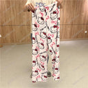 Hello Kitty Flannel Pajamas Cozy Home Pants Gifts For Women