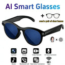 8K AI Smart Glasses Bluetooth Calling 1200MP Camera Voice Assistant Translation