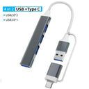 USB C Hub - 8 Port Multiport Docking Station