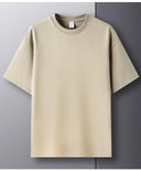 100% Pure Cotton Summer High-End Brand Men's T-Shirt