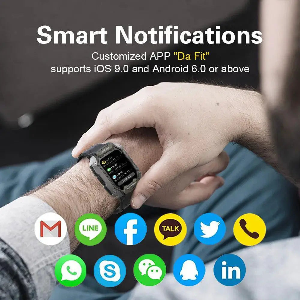 Tactical Fitness Smart Watch Your Tech Enhanced Partner