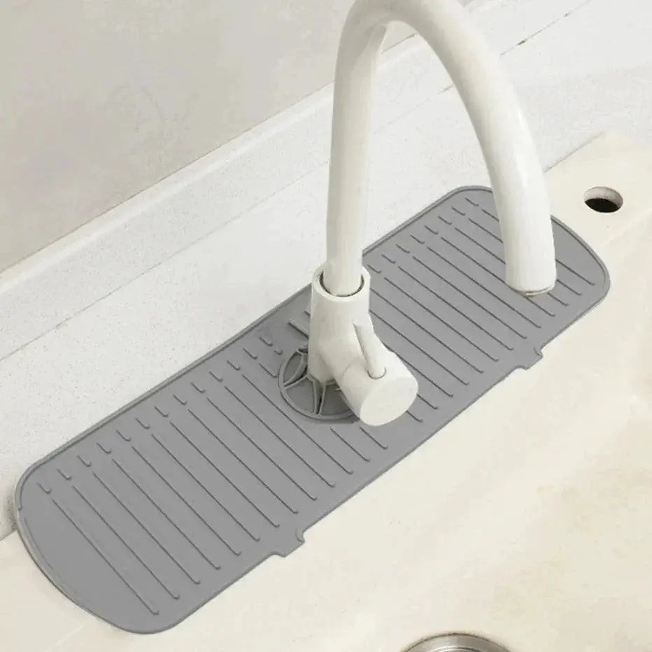 Silicone Faucet Splash Guard Mat Stylish Sink Shield