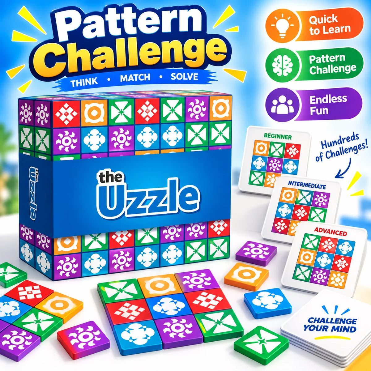 Pattern Matching Puzzle Game Kids