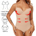 Sculpting Women's Bodysuit Shapewear with Built-in Bra & Tummy Control